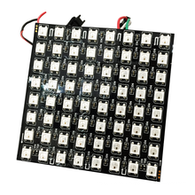 8*8 8*32 16*16 256 Pixels Dot Matrix Flexible Led Display Module Panel Sheet 5V WS2812B RGB